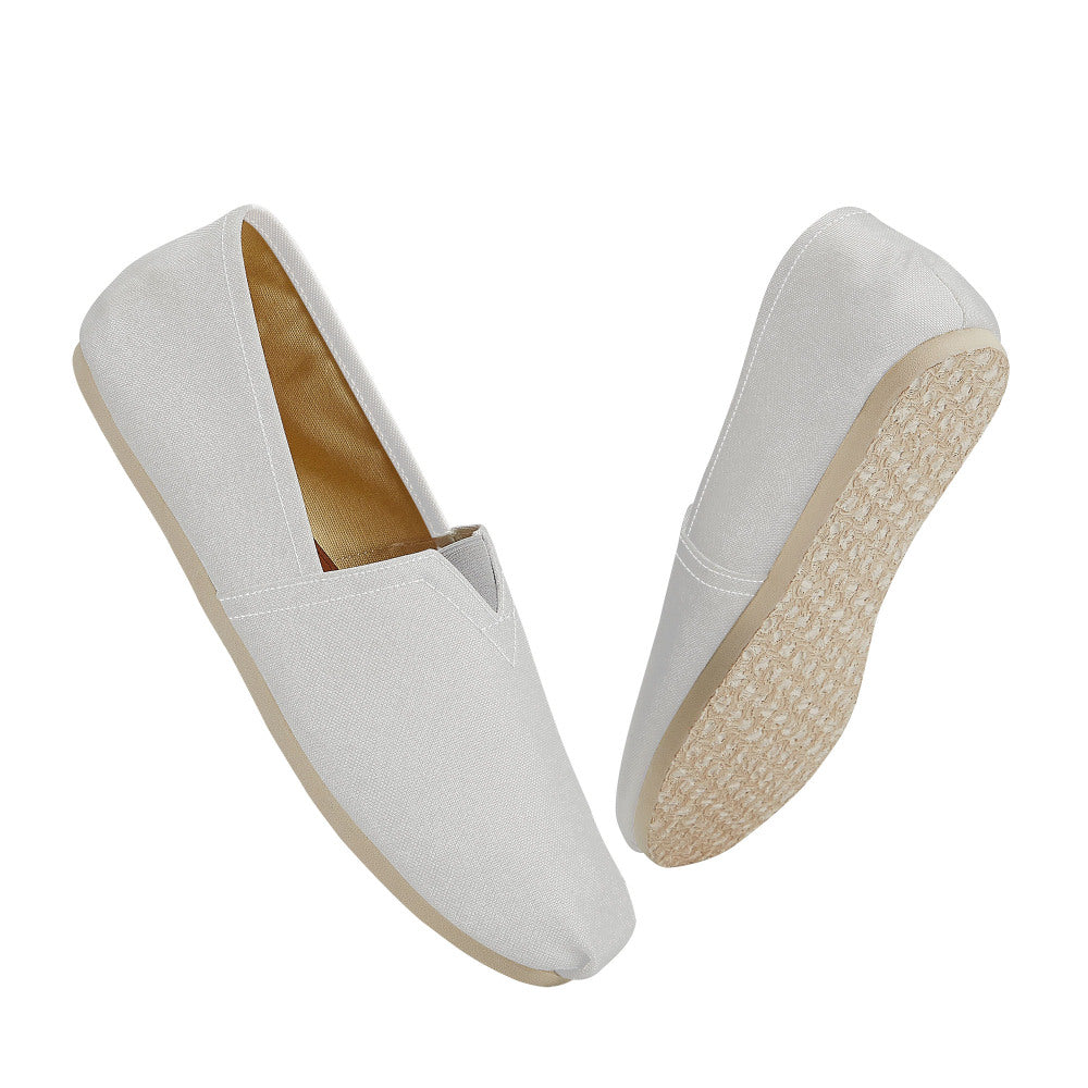 zero flats pair one flipped showing sole