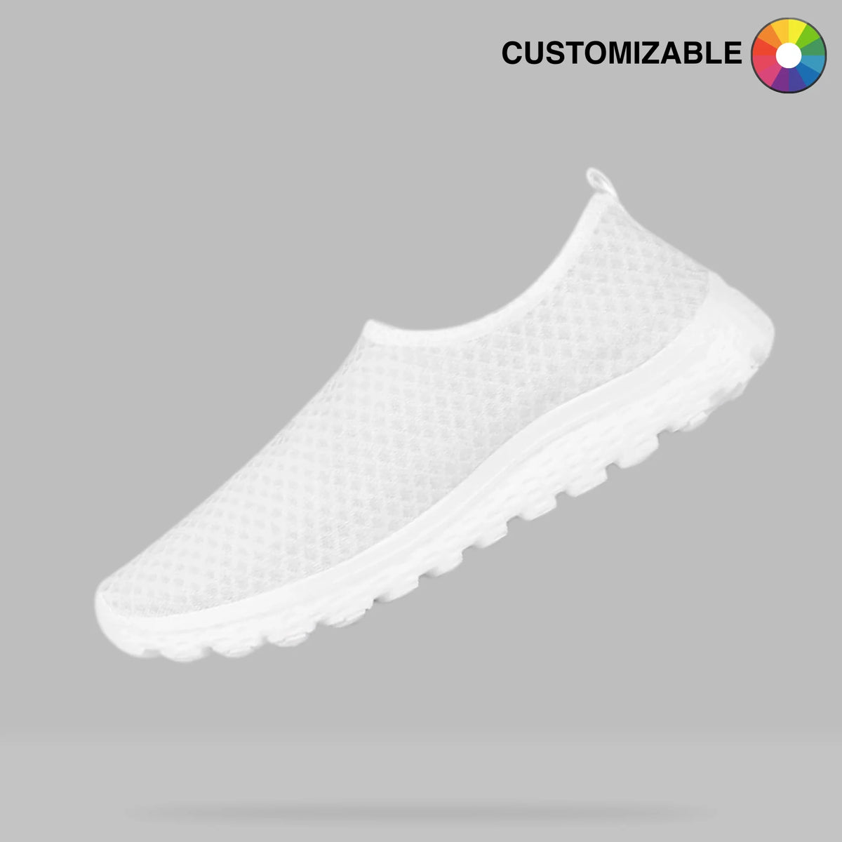 mesh zero floating three-quarter slip-on view