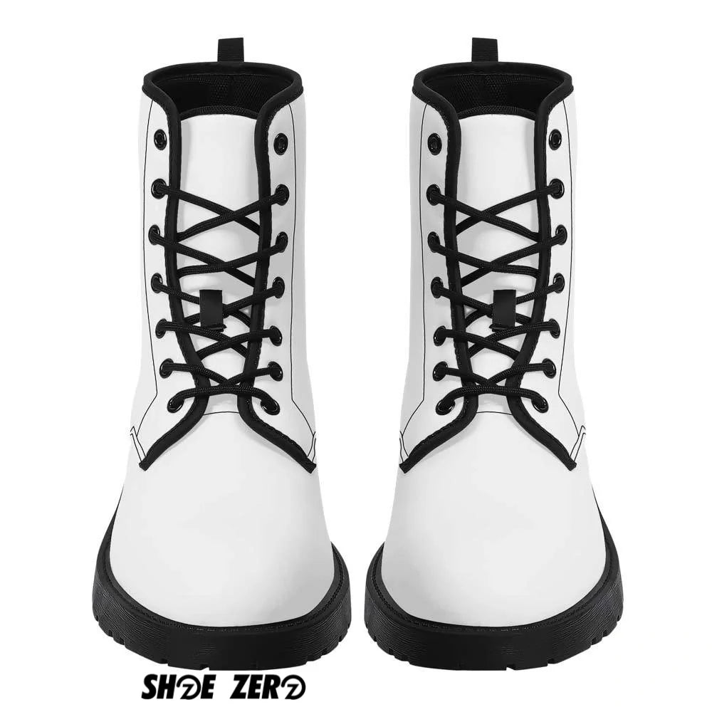 Customizable Leather Boots - Front part of the shoe