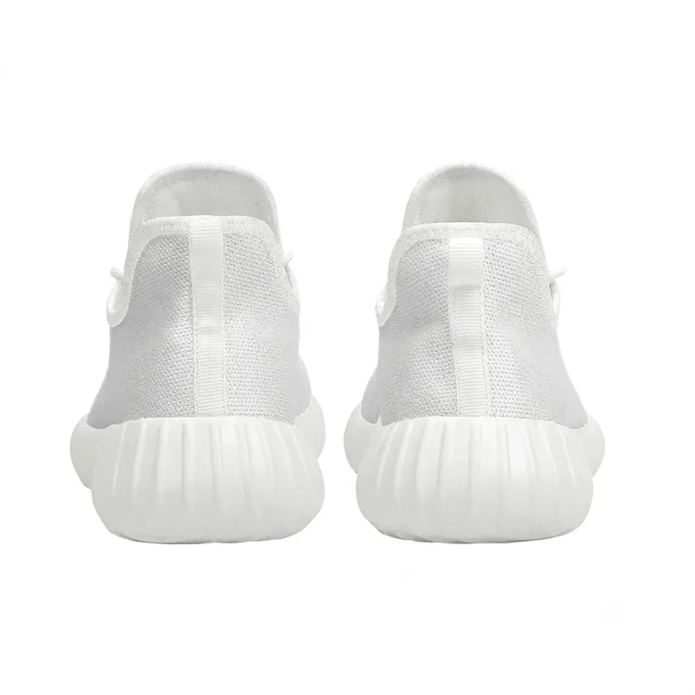 Customizable Mesh Knit Sneakers - Back part of the shoe