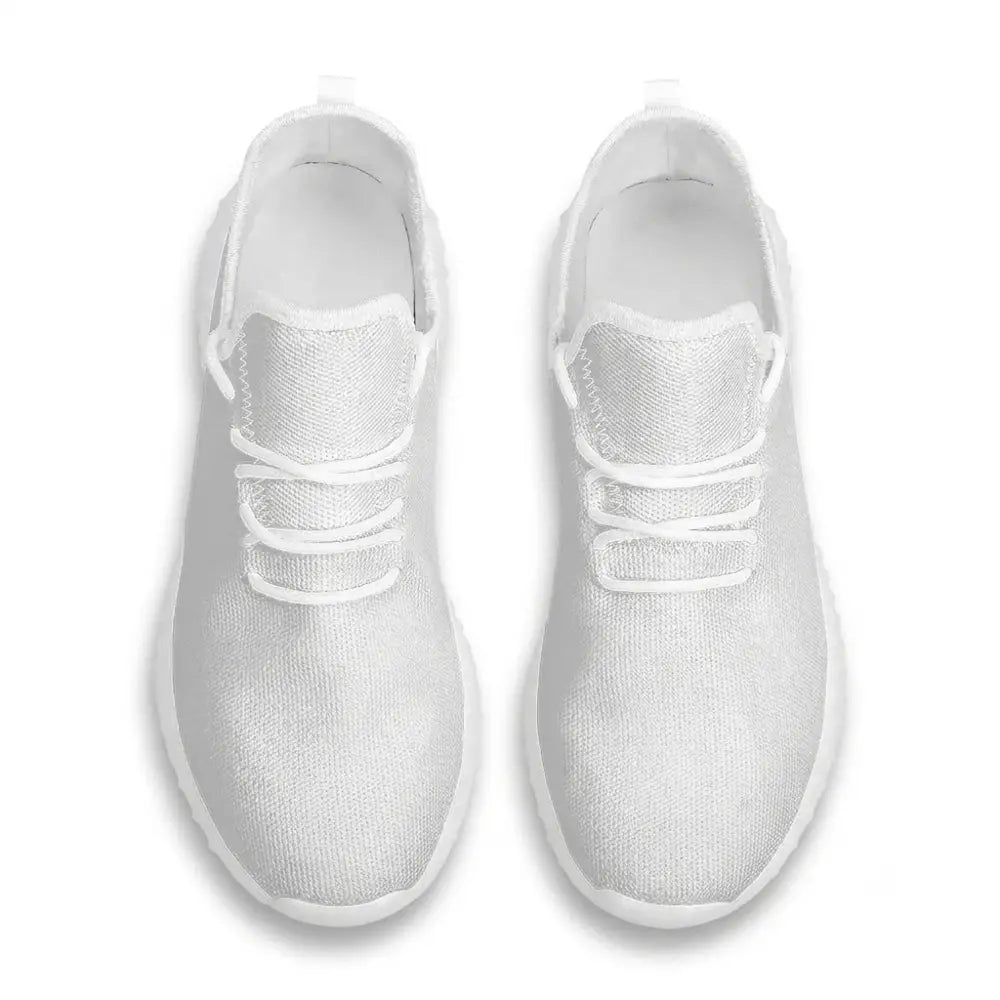 Customizable Mesh Knit Sneakers - Top part of the shoe