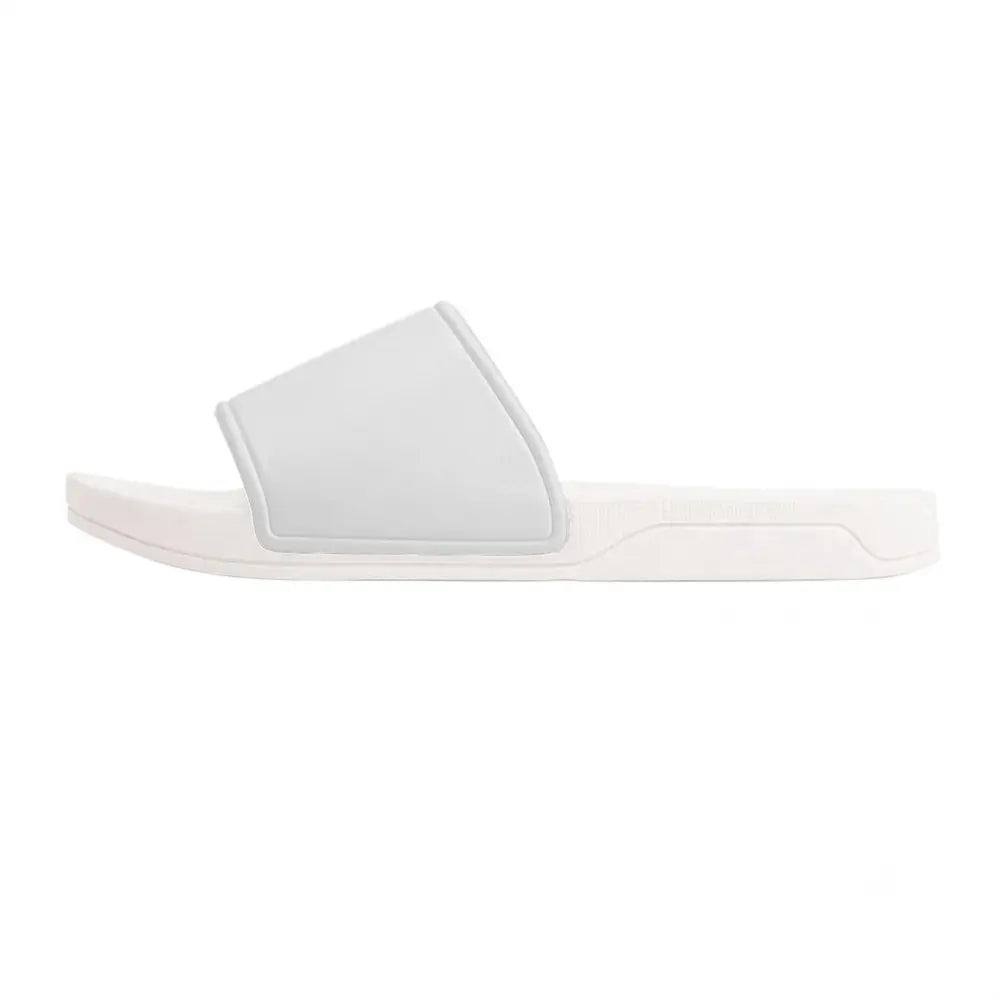 Customizable Slide Sandals - Left Inside part of the shoe