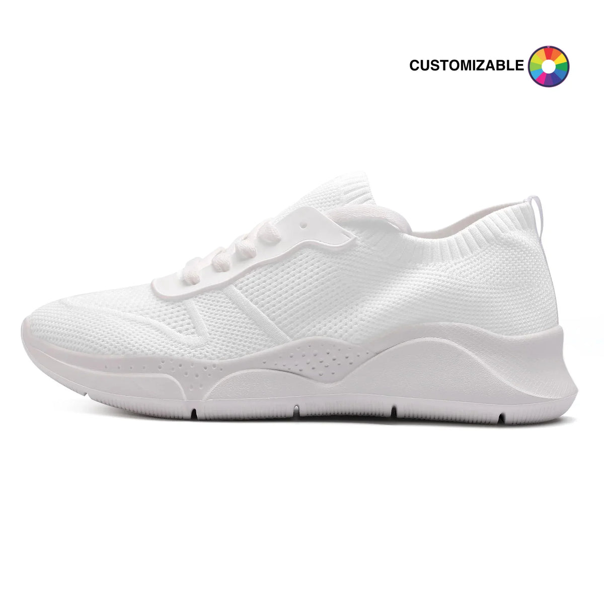 wave zero right side profile white