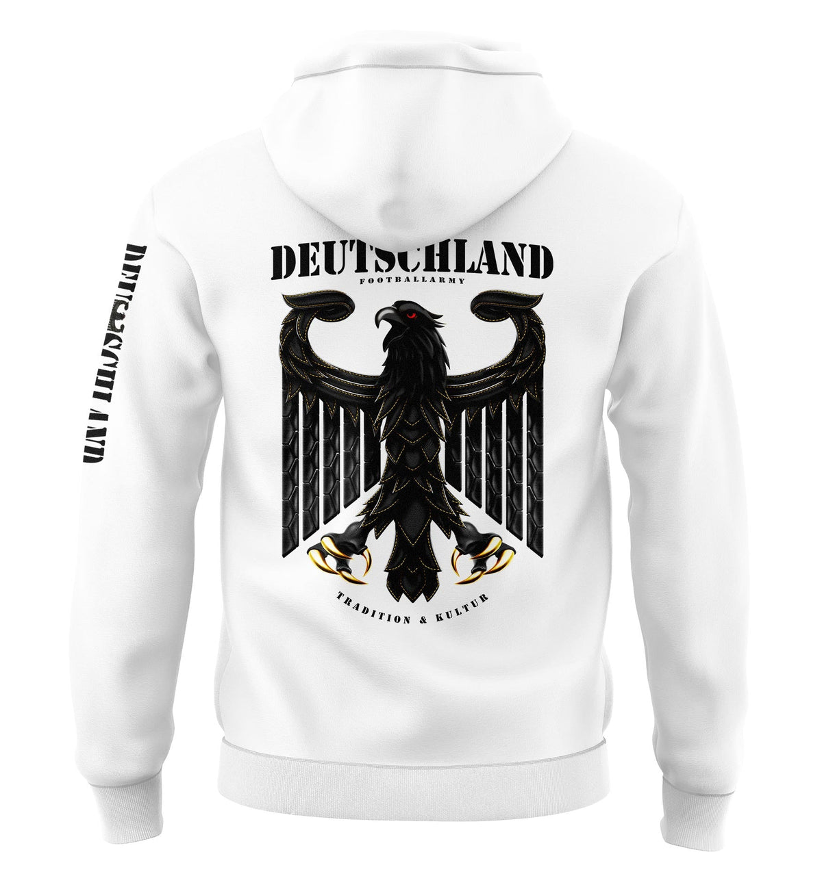 Deutschland Hoodie  – Adler Rückenprint – Streetwear Edition