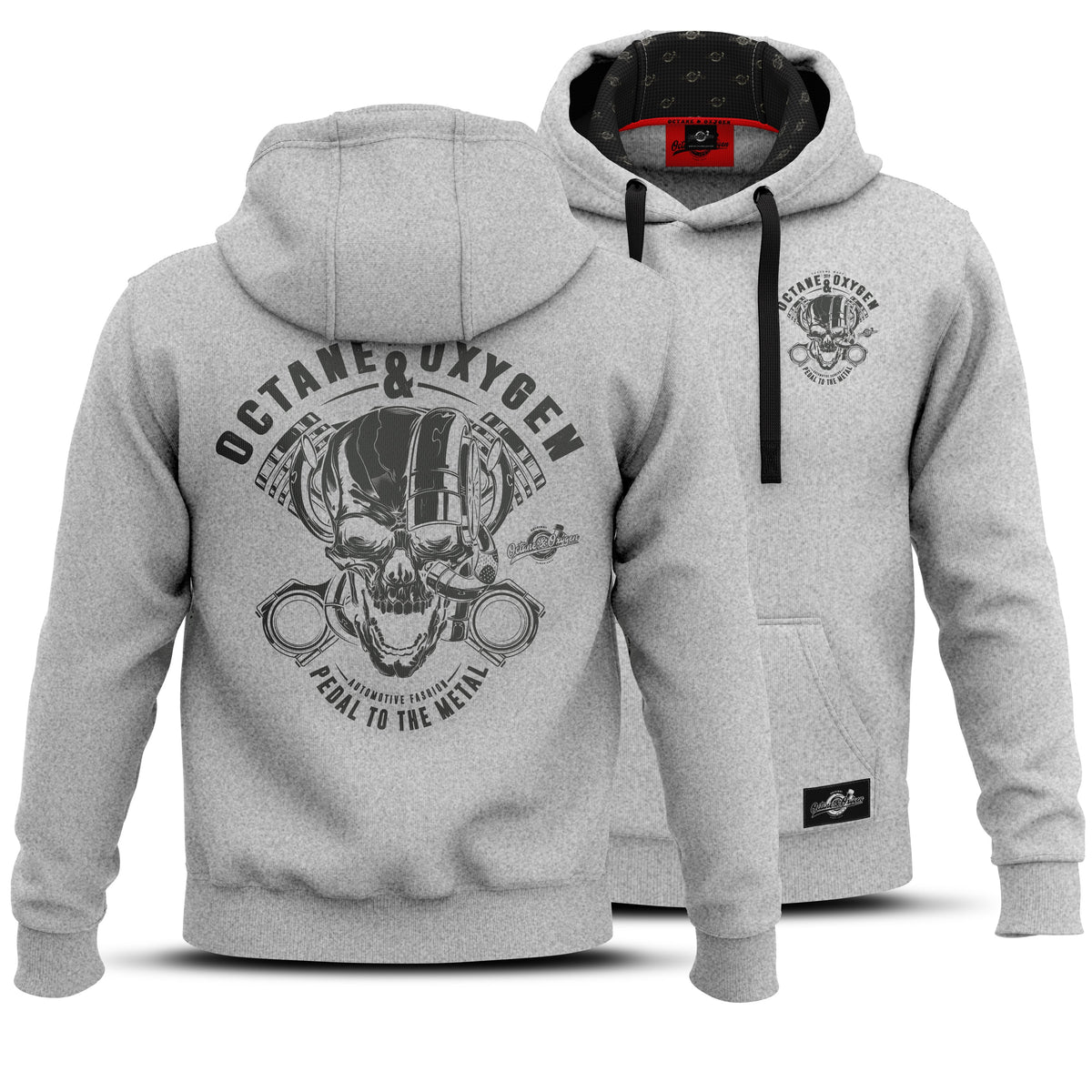 Octane & Oxygen Premium Hoodie Skull Edition