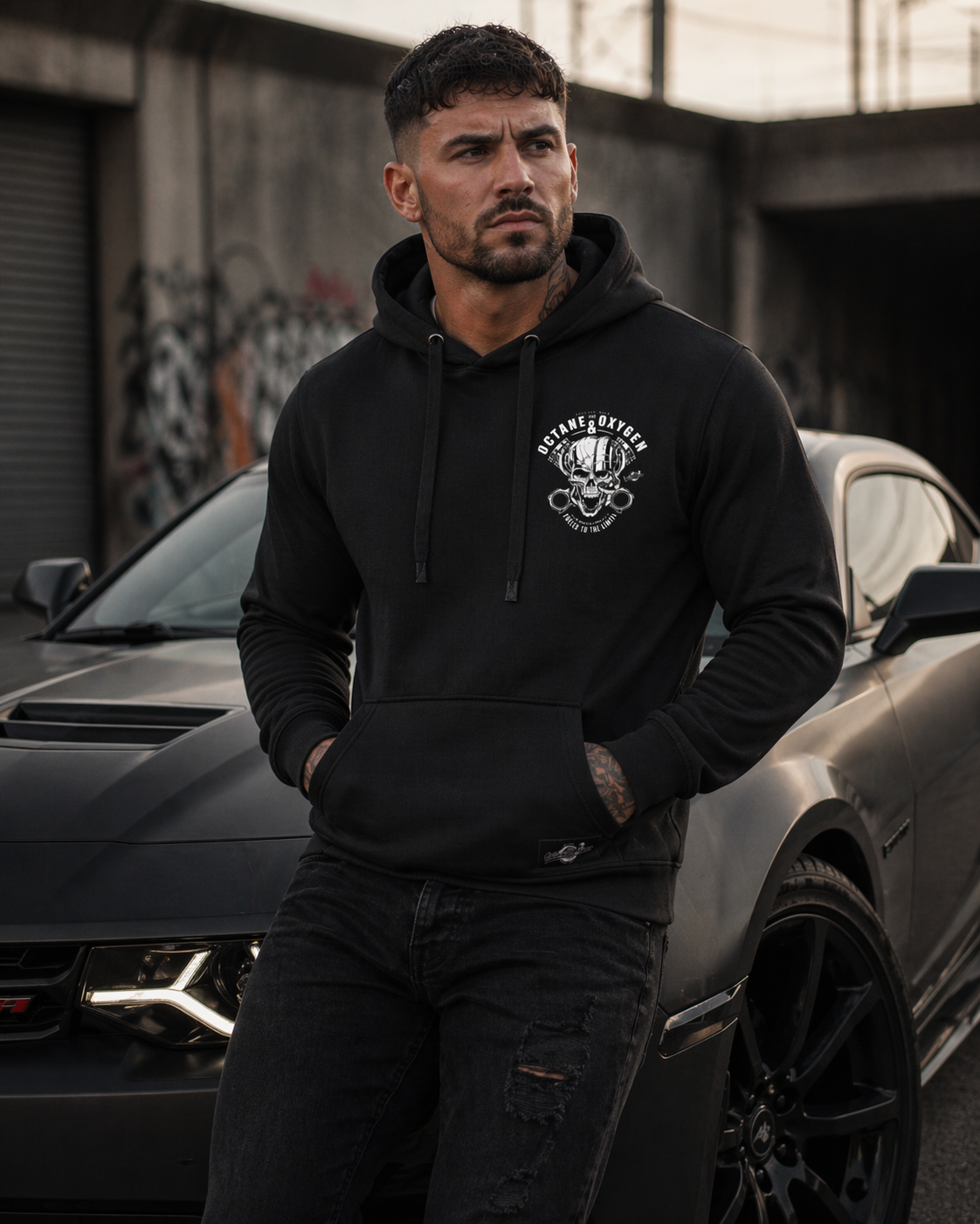 Octane & Oxygen Premium Hoodie Skull Edition