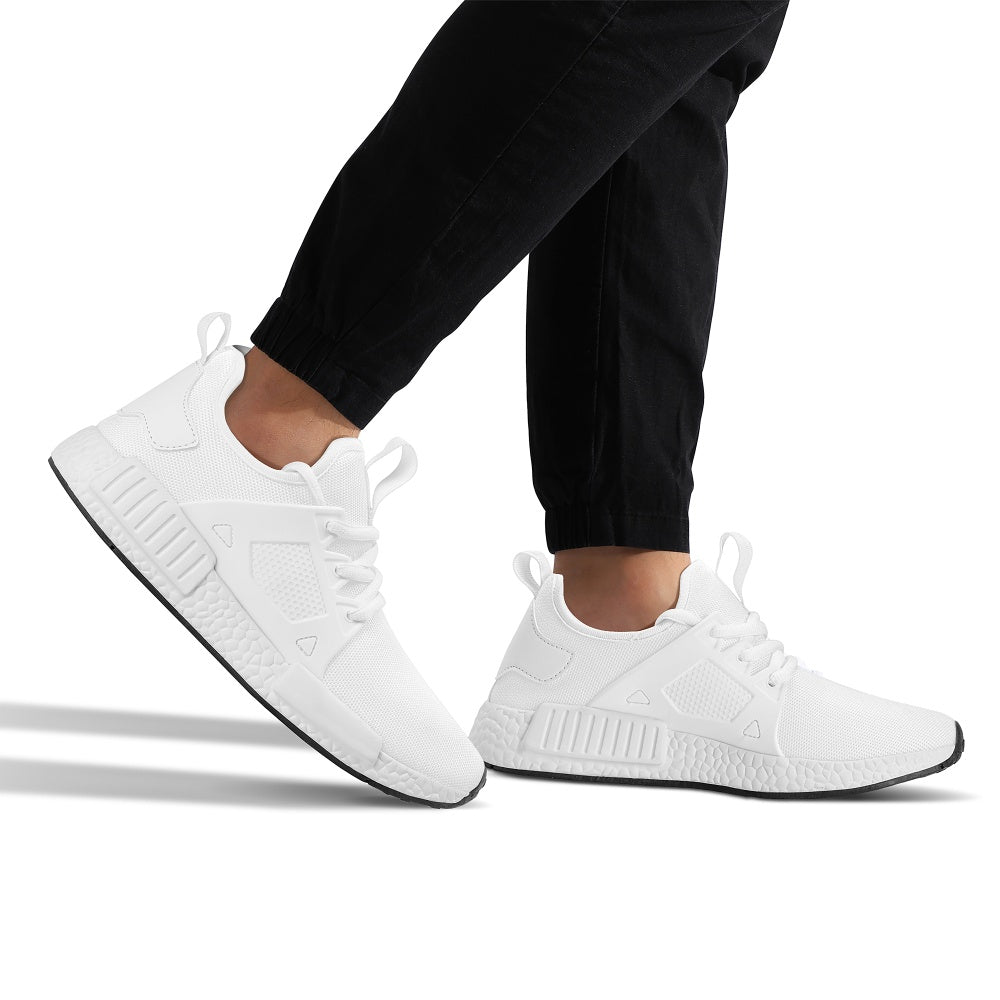 impact zero worn on feet black pants